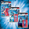G.I. Joe ReAction+ Figures - 3 PK - Cobra (Glow Patrol - Blue)