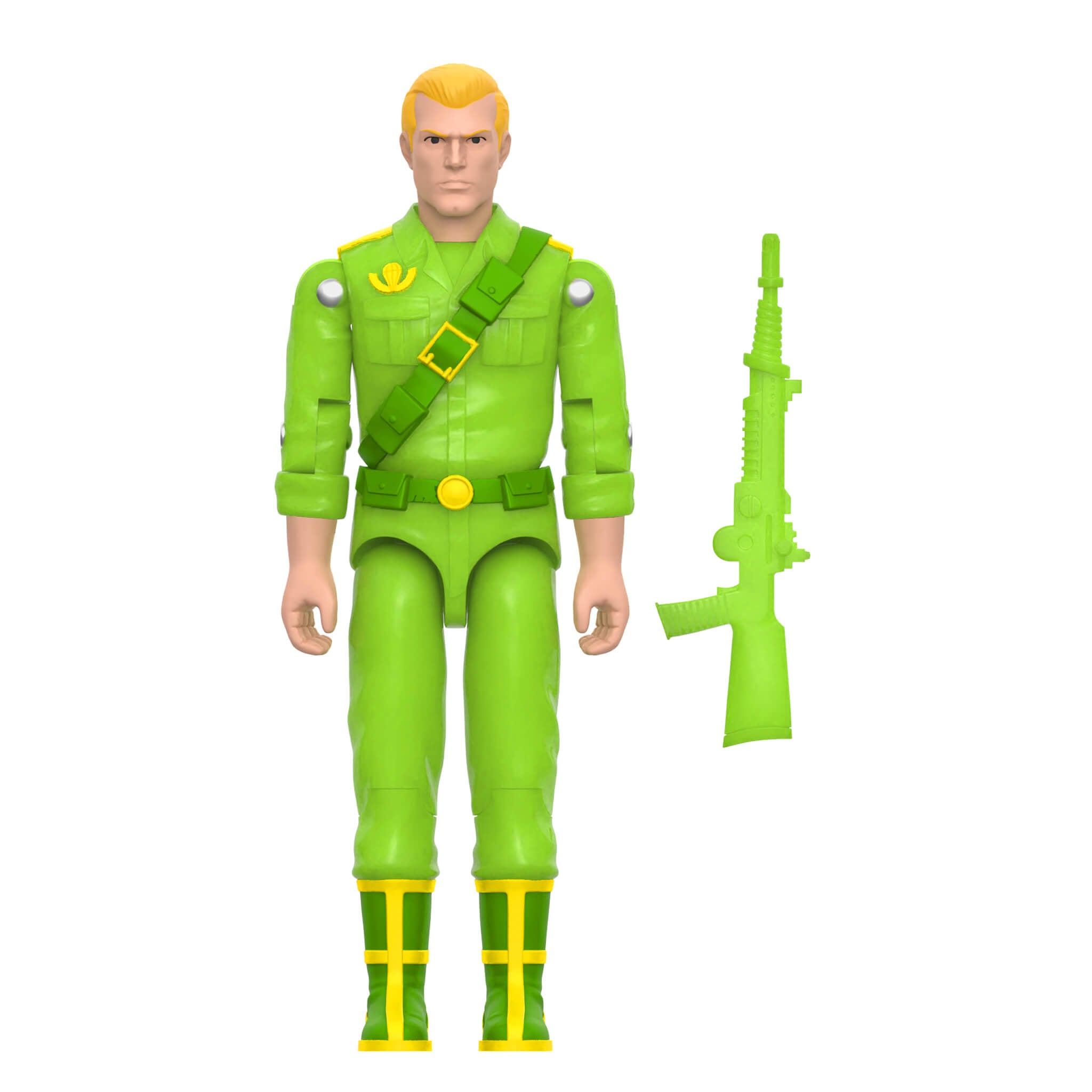 G.I. Joe ReAction+ Figures - 3 PK - Joe (Glow Patrol - Green)