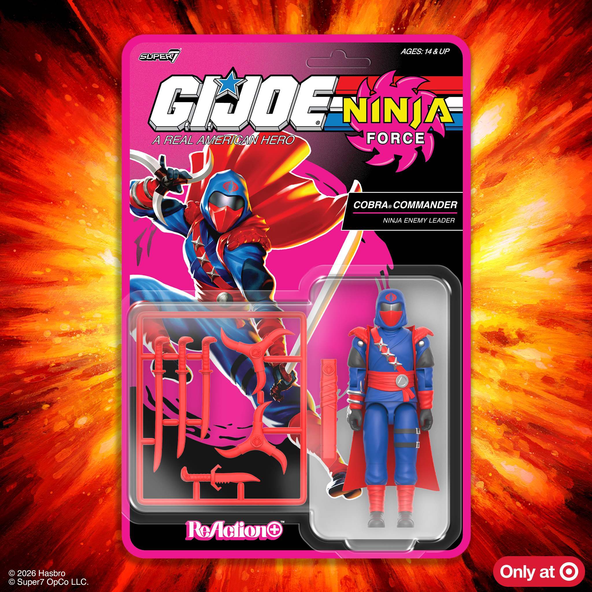G.I. Joe ReAction+ Wave 11 (Ninja Force) - Cobra Commander (Ninja Force)