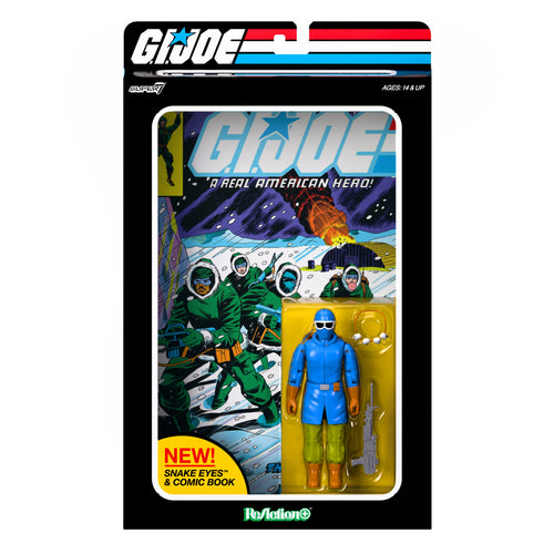G.I. Joe ReAction+ Figures - Snake Eyes (Skybound Comic Box Series, Issue #2)