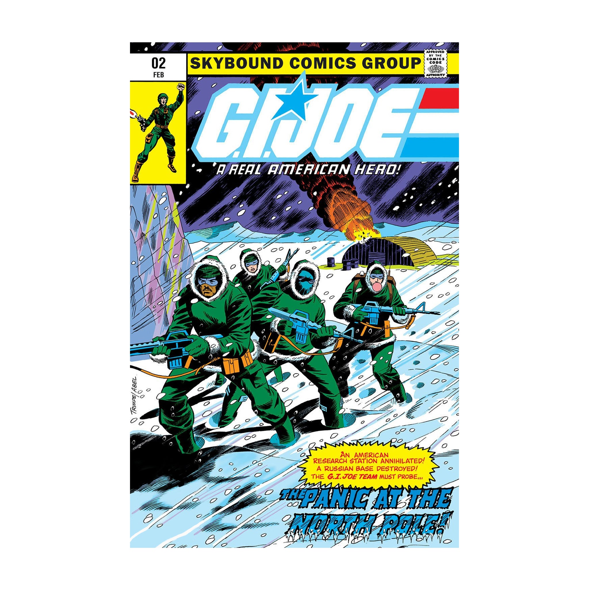 G.I. Joe ReAction+ Figures - Snake Eyes (Skybound Comic Box Series, Issue #2)