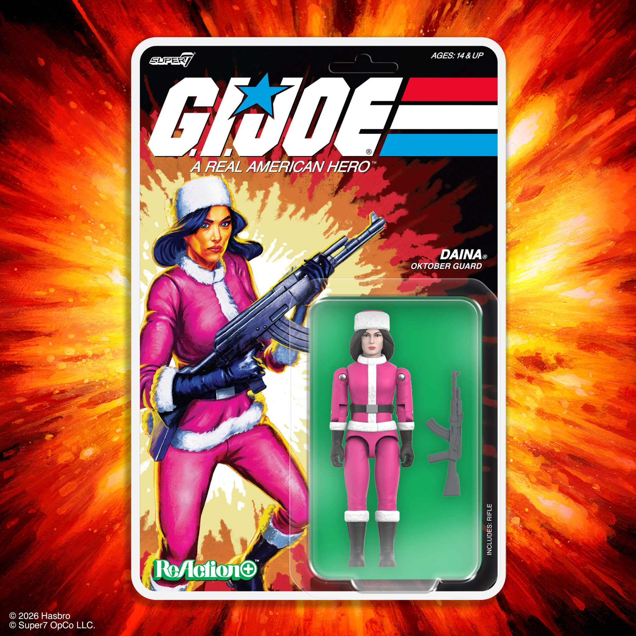 G.I. Joe ReAction+ Wave 07 - Daina (Cartoon)