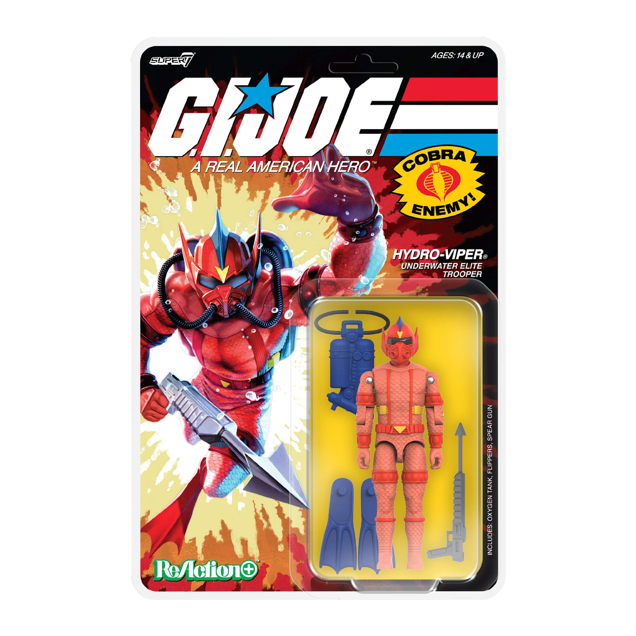 G.I. Joe ReAction+ Wave 07 - Hydro Viper (Comic)