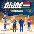 G.I. Joe ReAction+ Wave 08 - Duke, Lt. Falcon, Lady Jaye & Snake Eyes (America's 250th Anniversary)