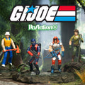 G.I. Joe ReAction+ Wave 09 - Lady Jaye, Deep Six, Zartan & Cobra Viper Gunner