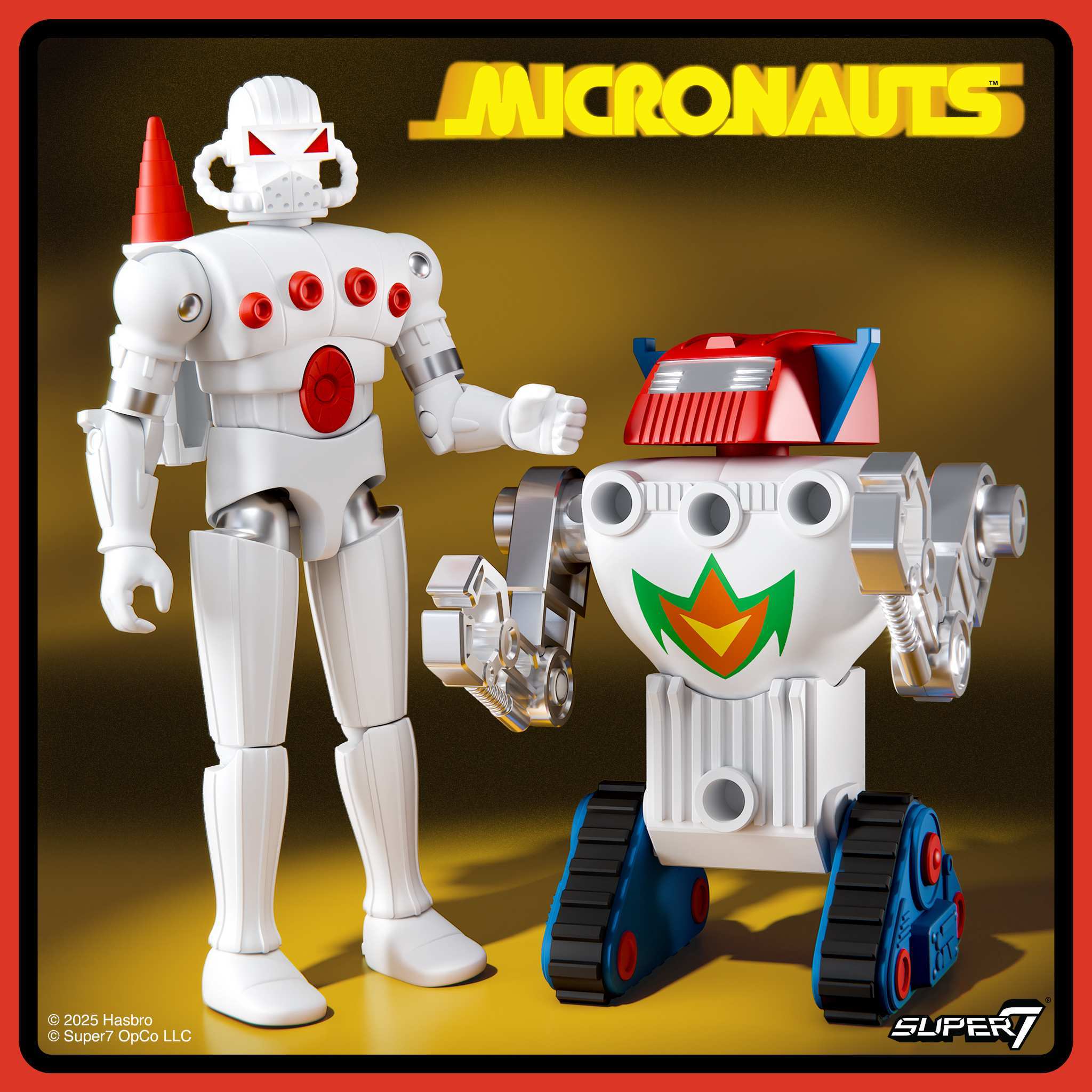 Micronauts ReAction+ Wave 02 - Microtron & Force Commander