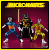 Micronauts ReAction+ Wave 03 - Emperor, Time Traveler (Translucent Yellow) & Time Traveler (Translucent Blue)