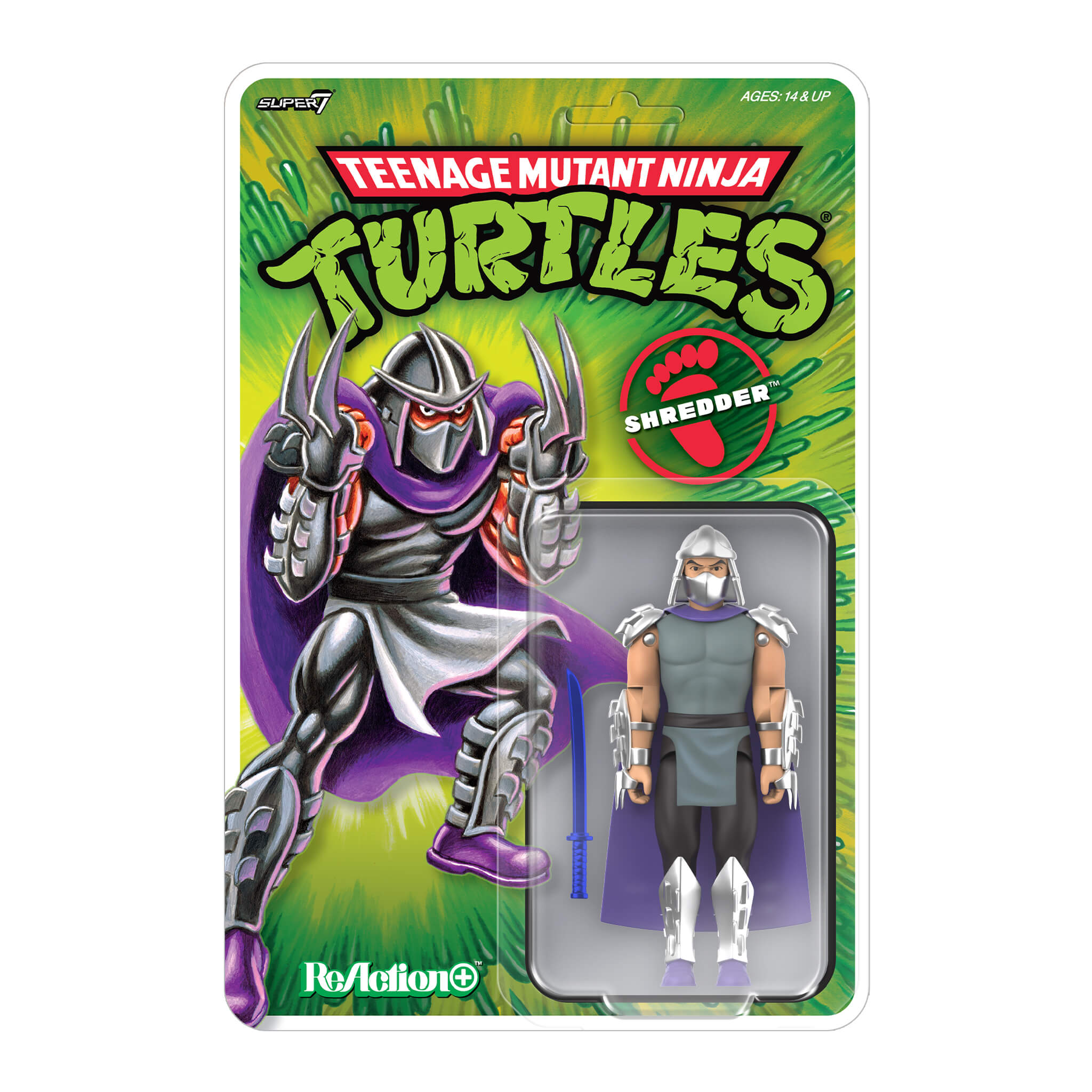Teenage Mutant Ninja Turtles ReAction+ Wave 01 - Shredder