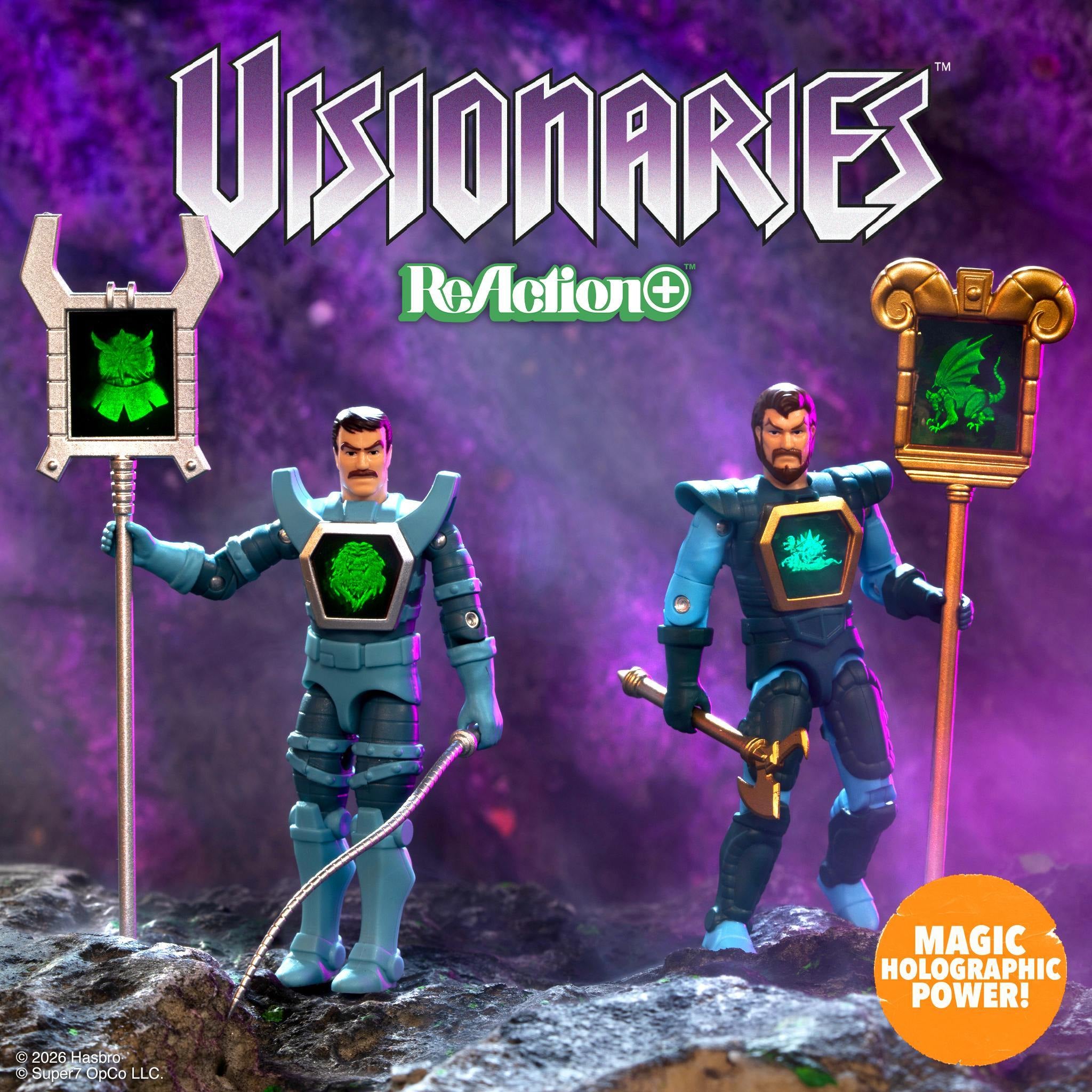 Visionaries ReAction+ Wave 01 - Darkstorm and Leoric