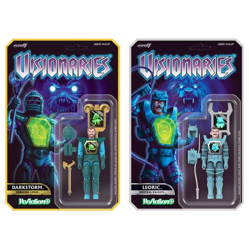 Visionaries ReAction+ Wave 01 - Darkstorm and Leoric