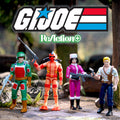 G.I. Joe ReAction+ Wave 07 - Chuckles, Flash, Hydro Viper & Daina