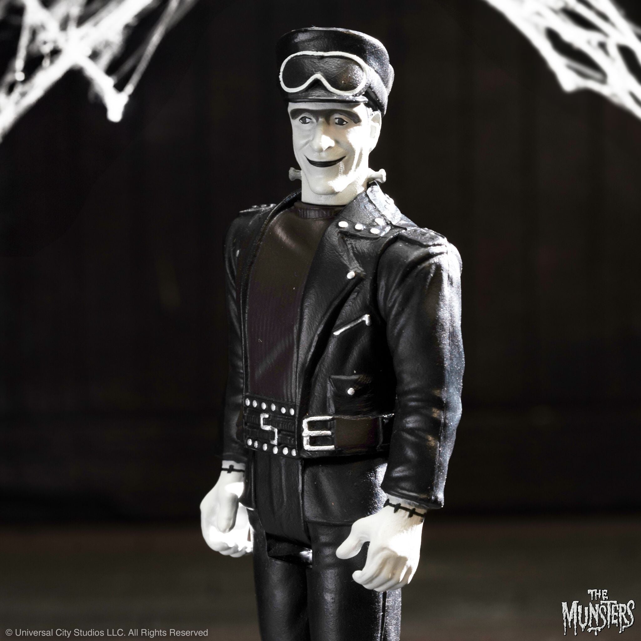 The Munsters ReAction Wave 3 - Hot Rod Herman (Grayscale)