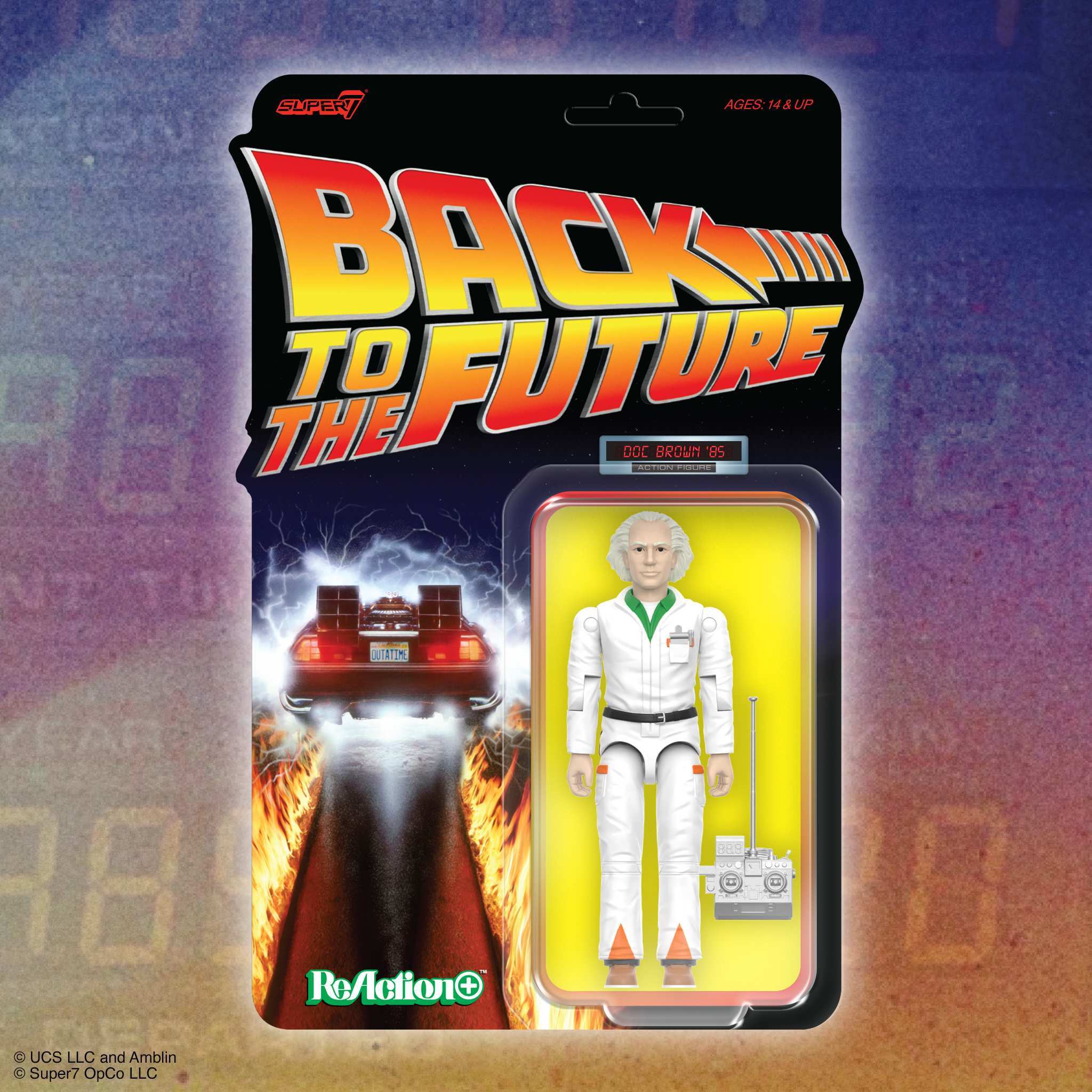 Back To The Future ReAction+ Wave 01 - Doc Brown '85