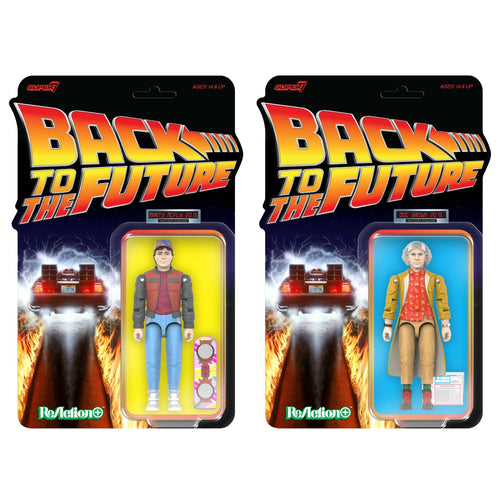 Back To The Future ReAction+ Wave 02 - Dr. Emmett Brown & Marty McFly (2015)