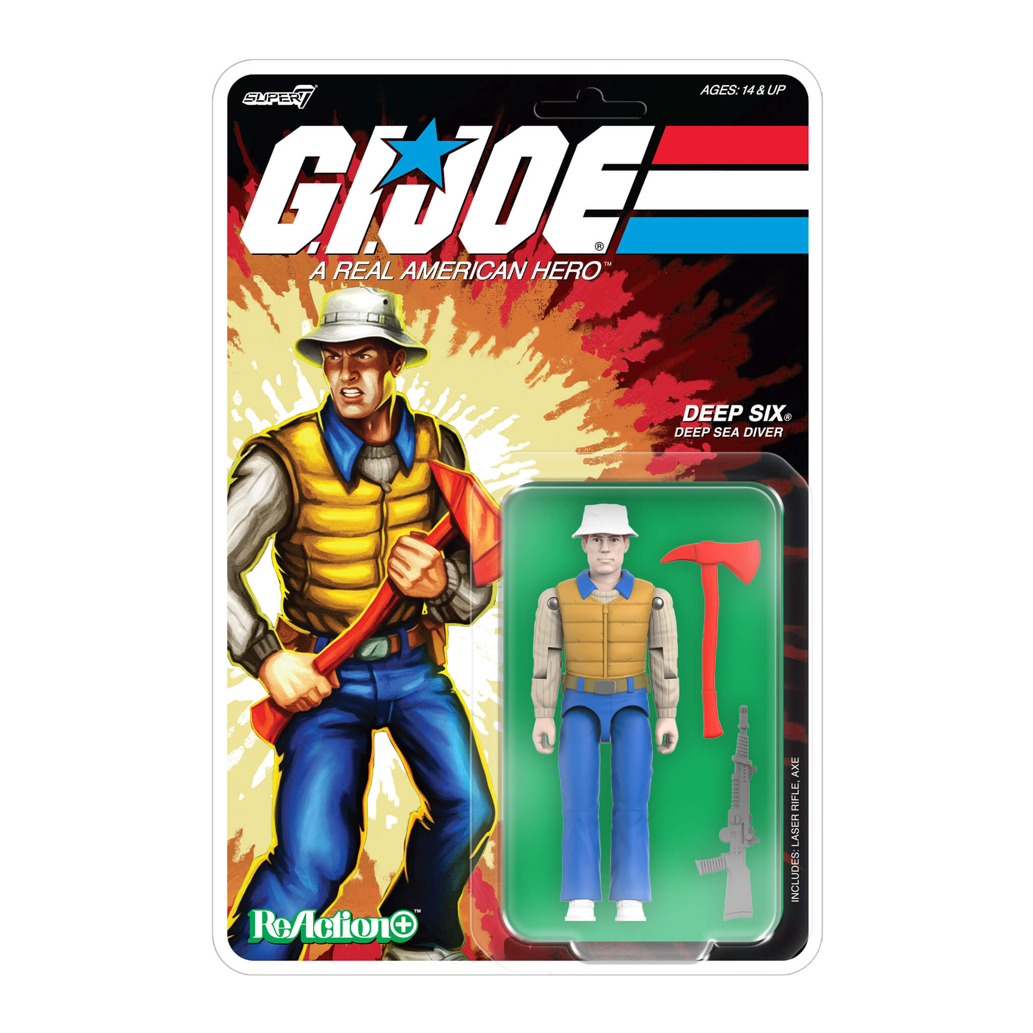 G.I. Joe ReAction+ Wave 09 - Deep Six (Comic)