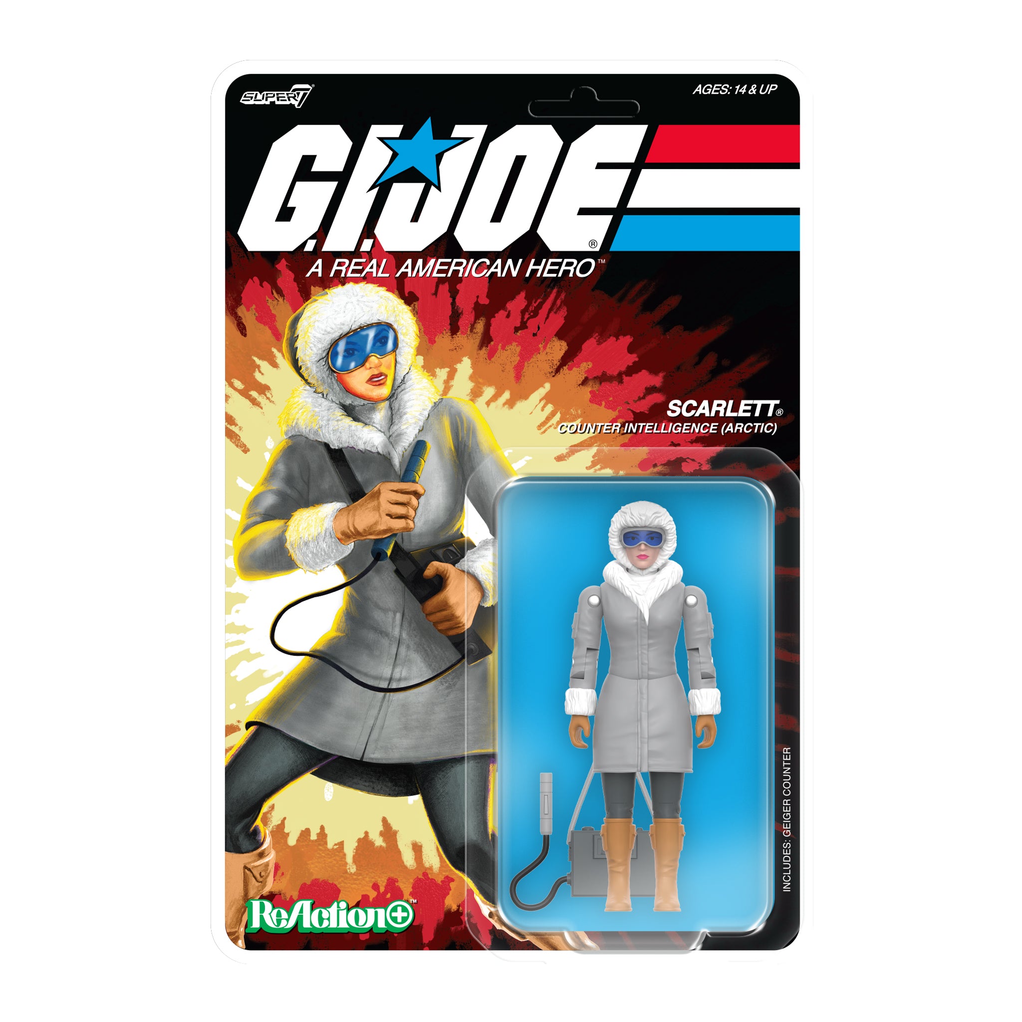 G.I. Joe ReAction+ Wave 06 - Arctic Scarlett
