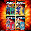 G.I. Joe ReAction+ Wave 6 - Snake Eyes (Crystal Poison), Arctic Scarlett, Cobra Commander (Movie), Mara