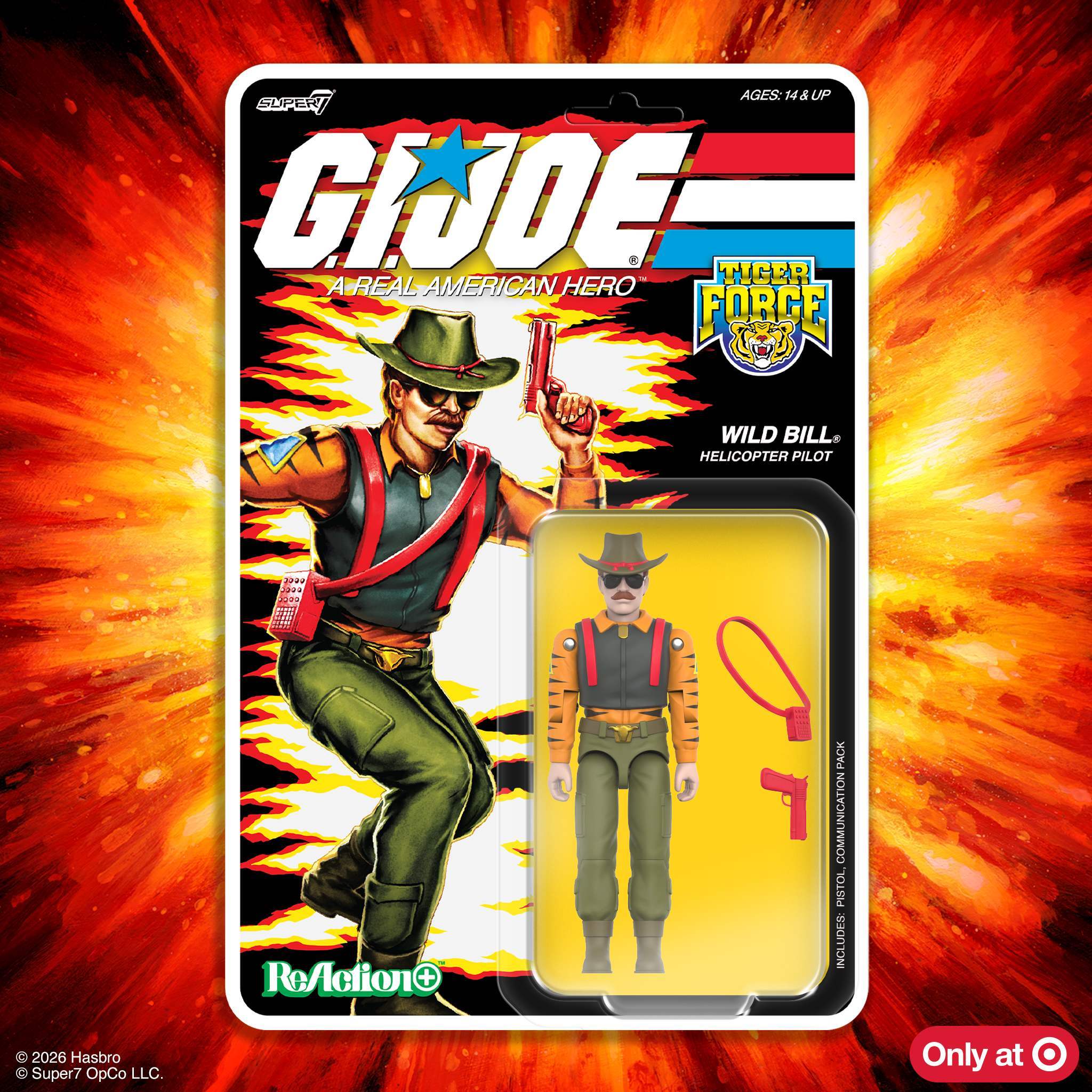 G.I. Joe ReAction+ Figures - Wild Bill (Tiger Force)