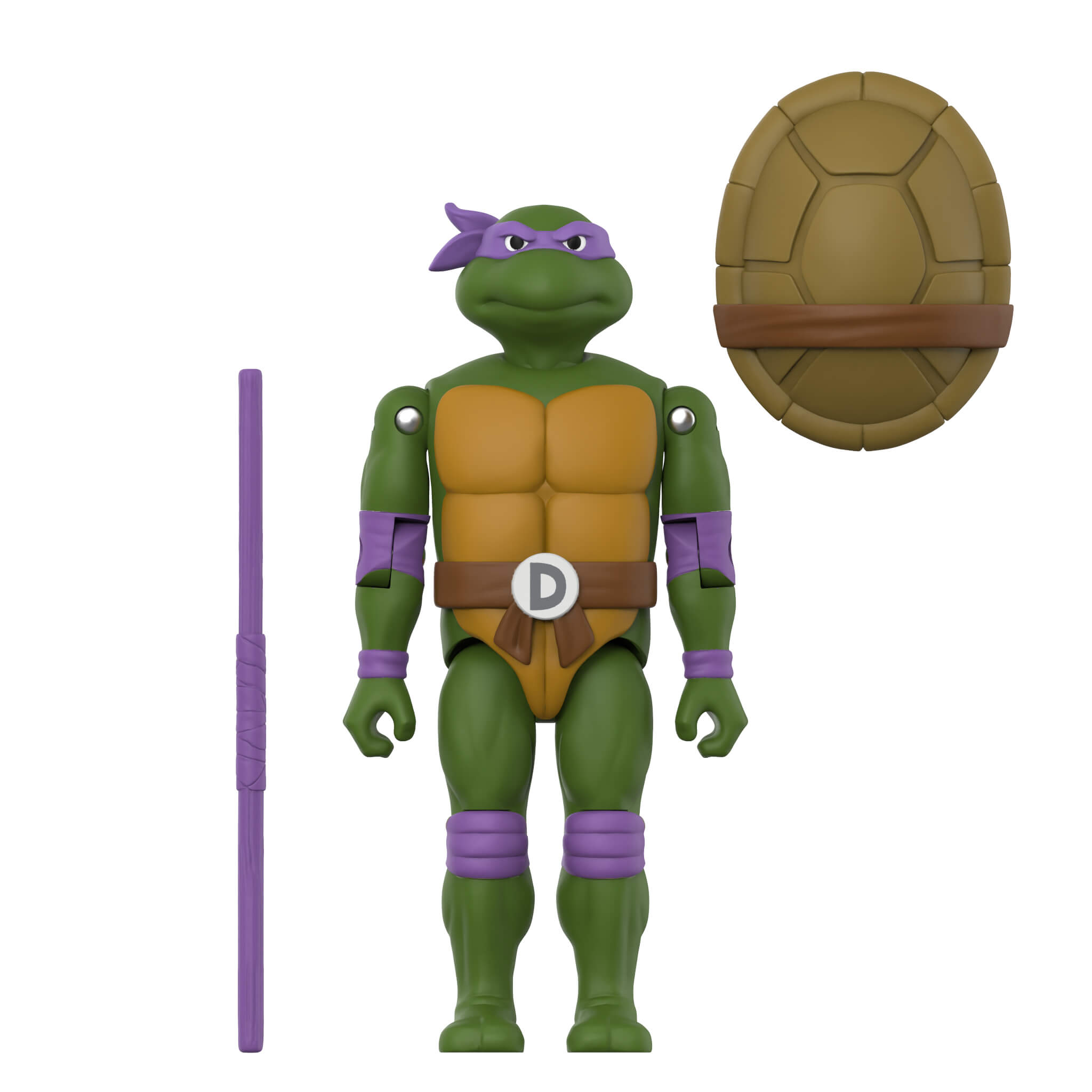 Teenage Mutant Ninja Turtles ReAction+ Wave 01 - Donatello, Raphael, Shredder & Foot Ninja