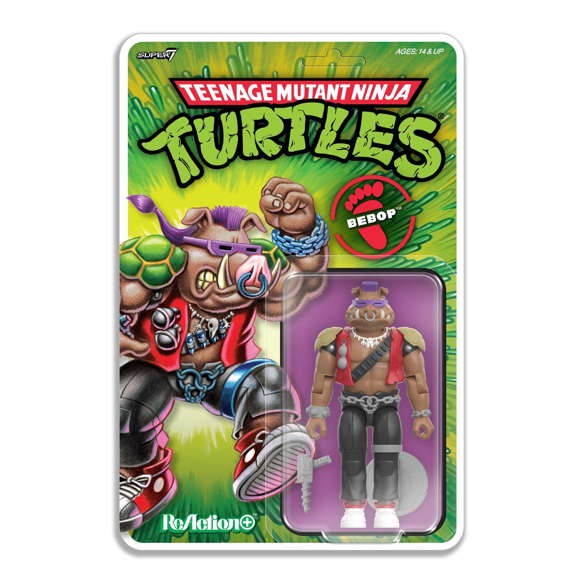 Teenage Mutant Ninja Turtles ReAction+ Wave 02 - Bebop