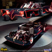 Batman Super Cyborg Classic TV Batmobile in red and black with a clear cockpit canopy