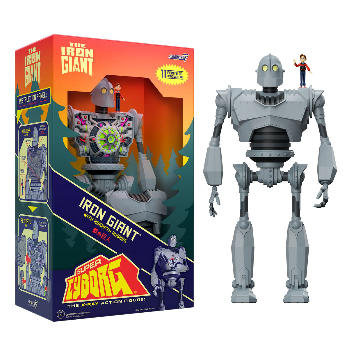 Iron Giant Super Cyborg - Iron Giant (Full Color) – Super7