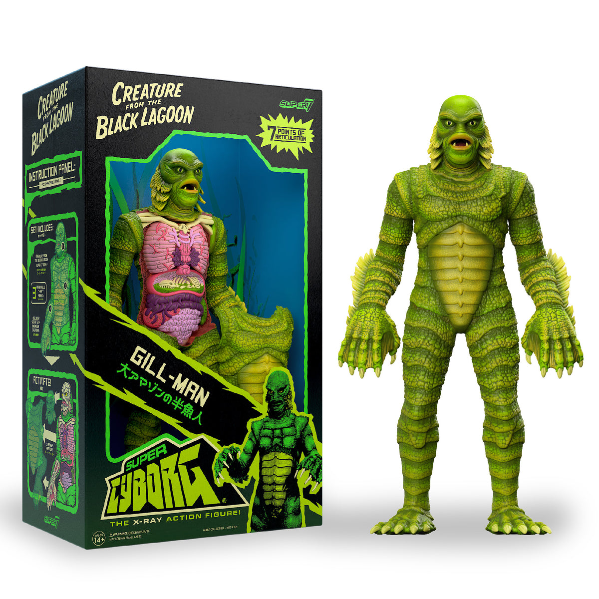 Universal Monsters Super Cyborg - Creature from the Black Lagoon (Full ...