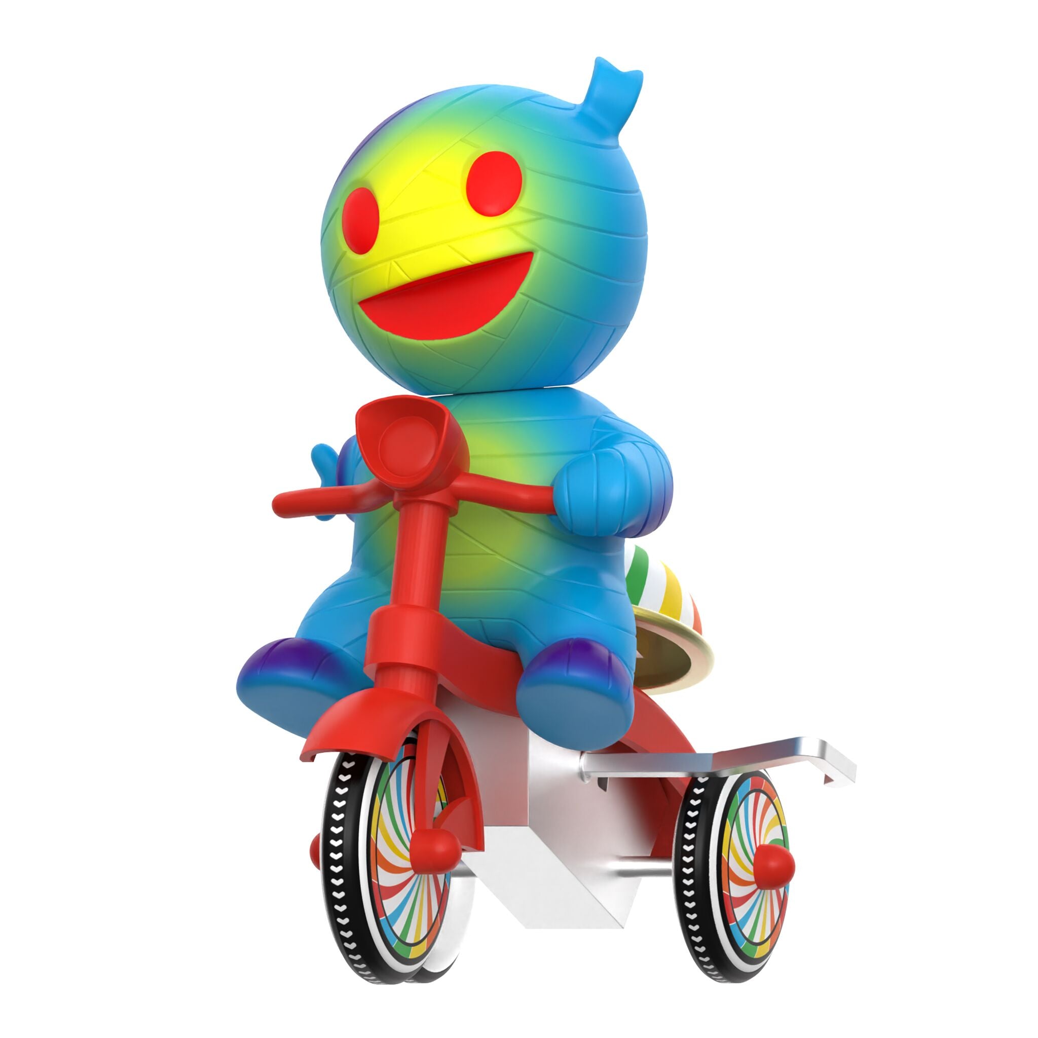 Super7 Super Cycles - Mummy Boy (Blue w/ Red Trike)