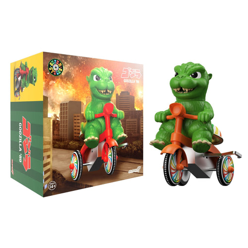 Toho Super Cycles - Godzilla (Green w/ Red Trike)