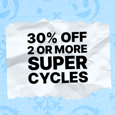 30% Off 2 or more Super Cycles
