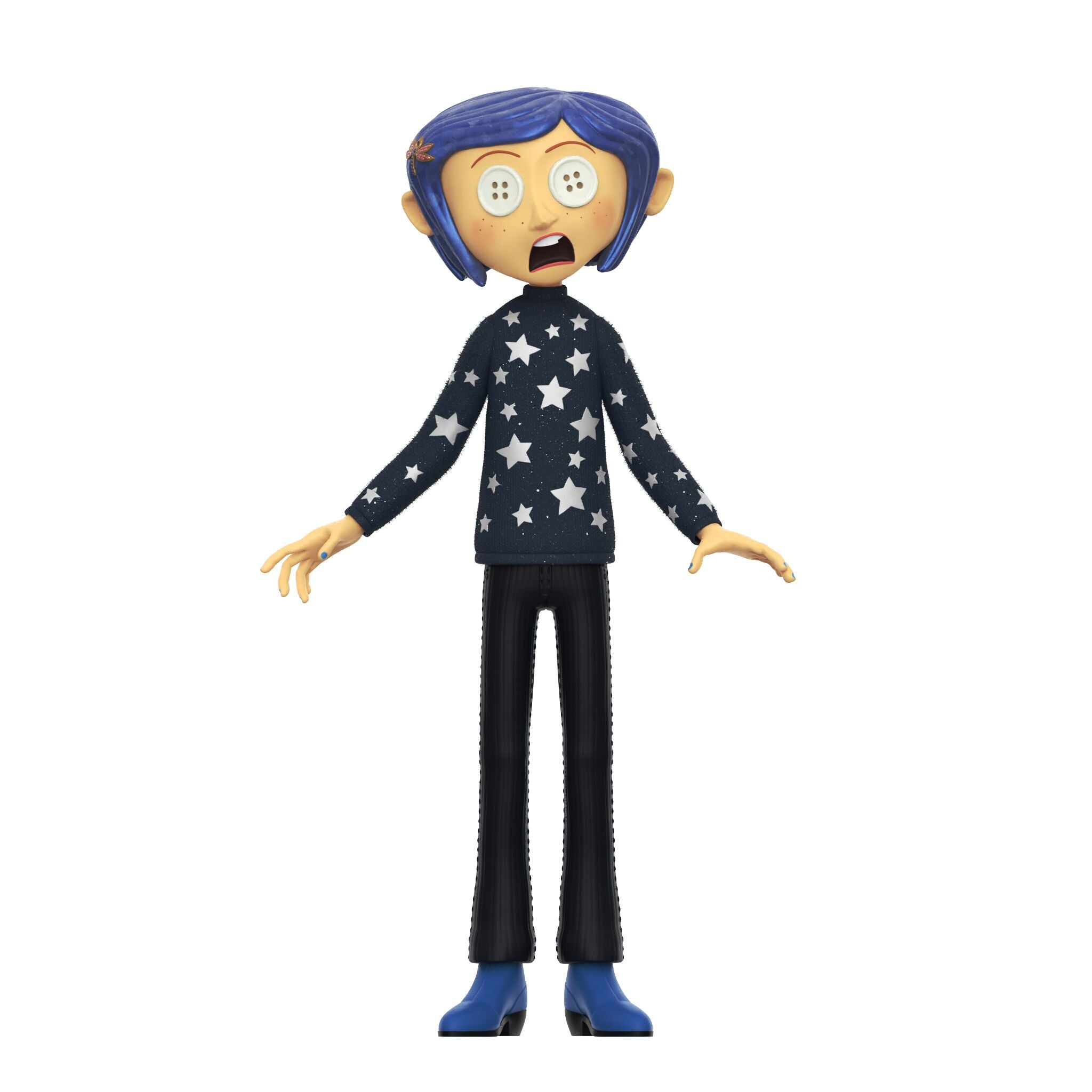 Coraline SuperSize Vinyl - Coraline (Button Eyes)