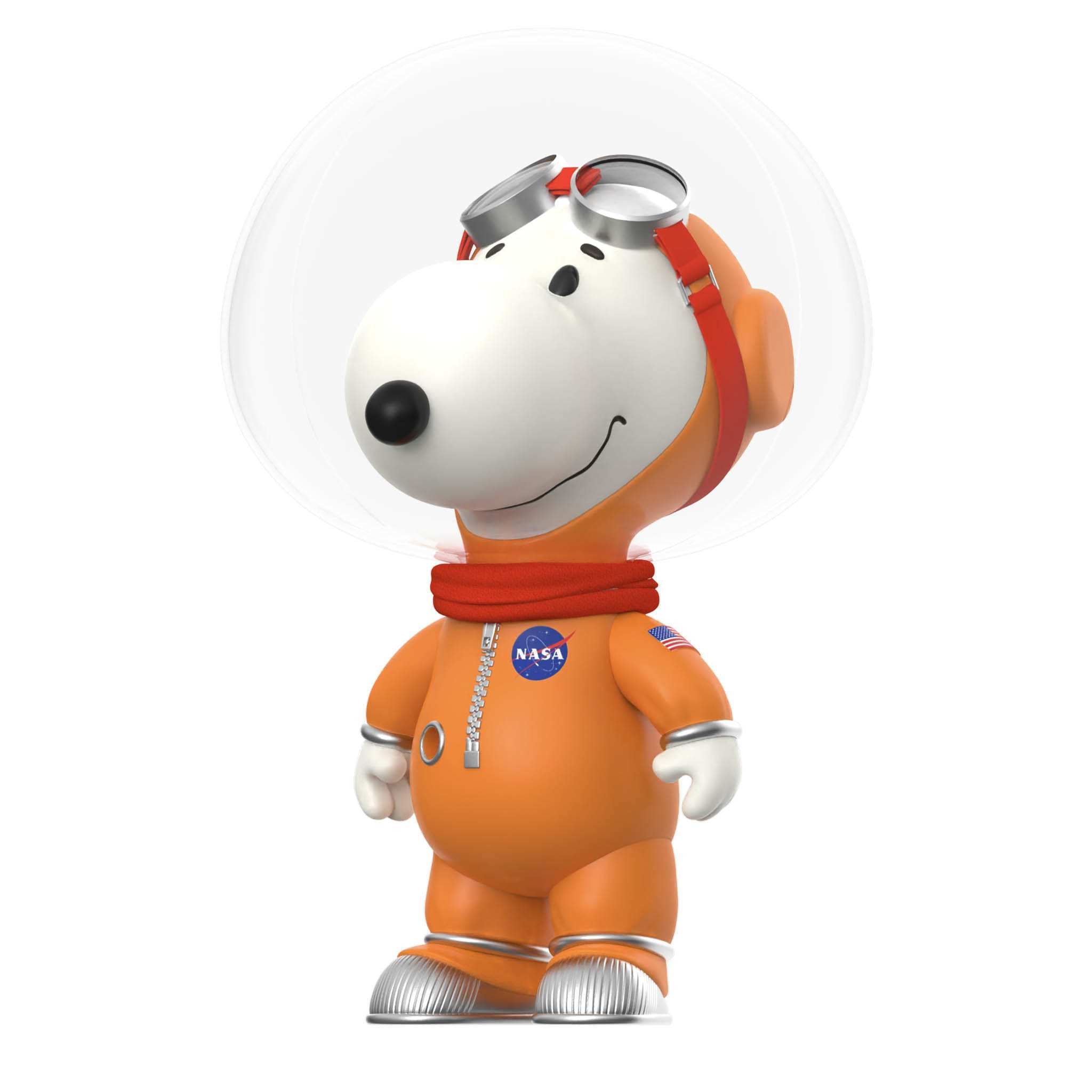 Peanuts SuperSize Vinyl - Snoopy (Orange Spacesuit)