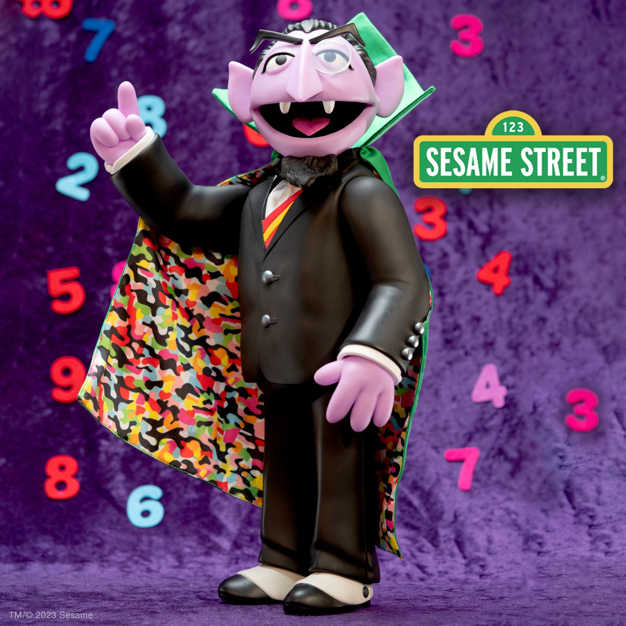 Sesame Street SuperSize Vinyl - Count von Count