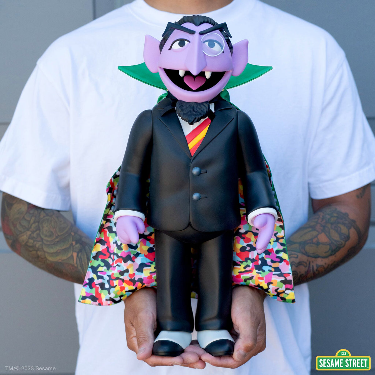 Sesame Street SuperSize Vinyl - Count von Count – Super7