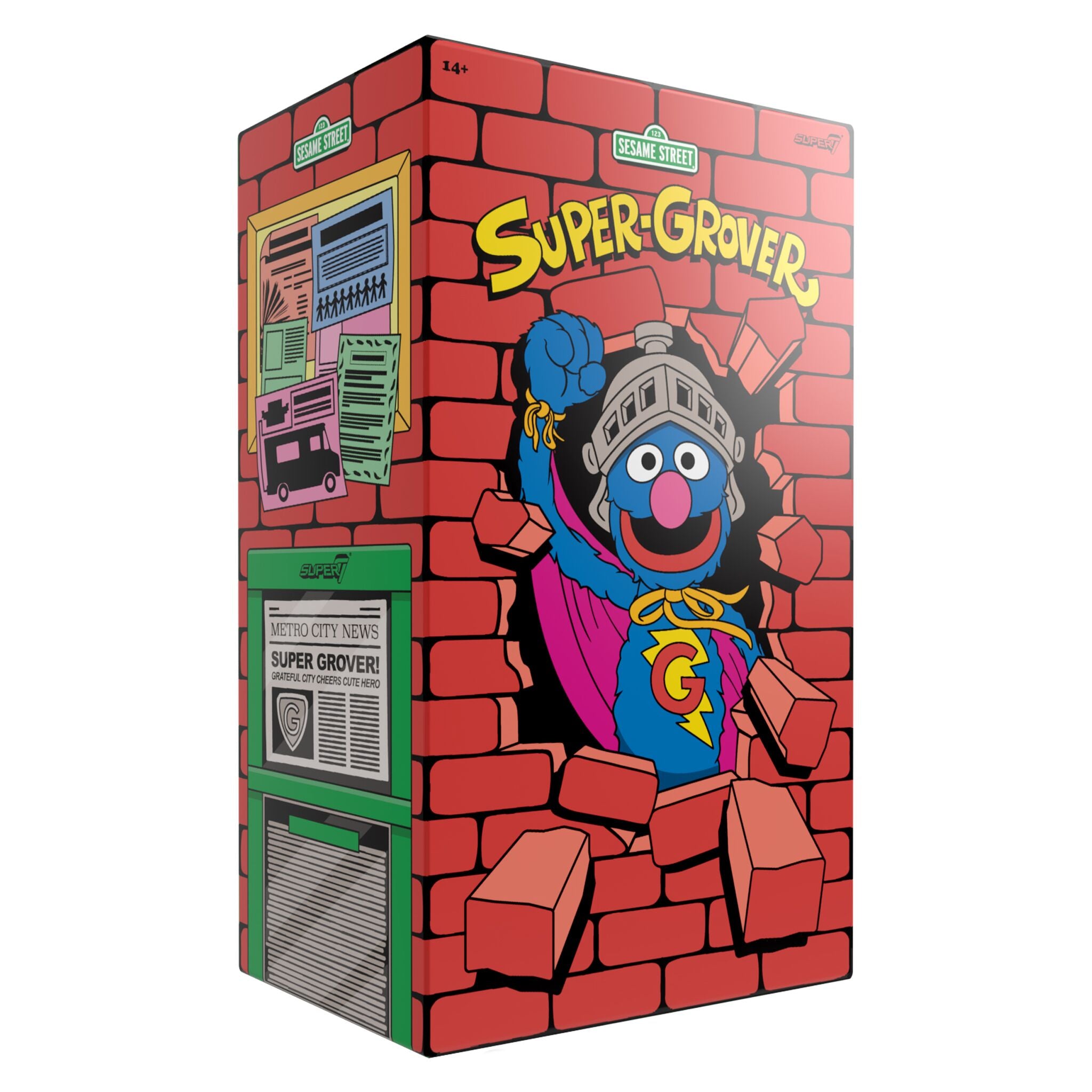 Sesame Street SuperSize Vinyl - Super Grover