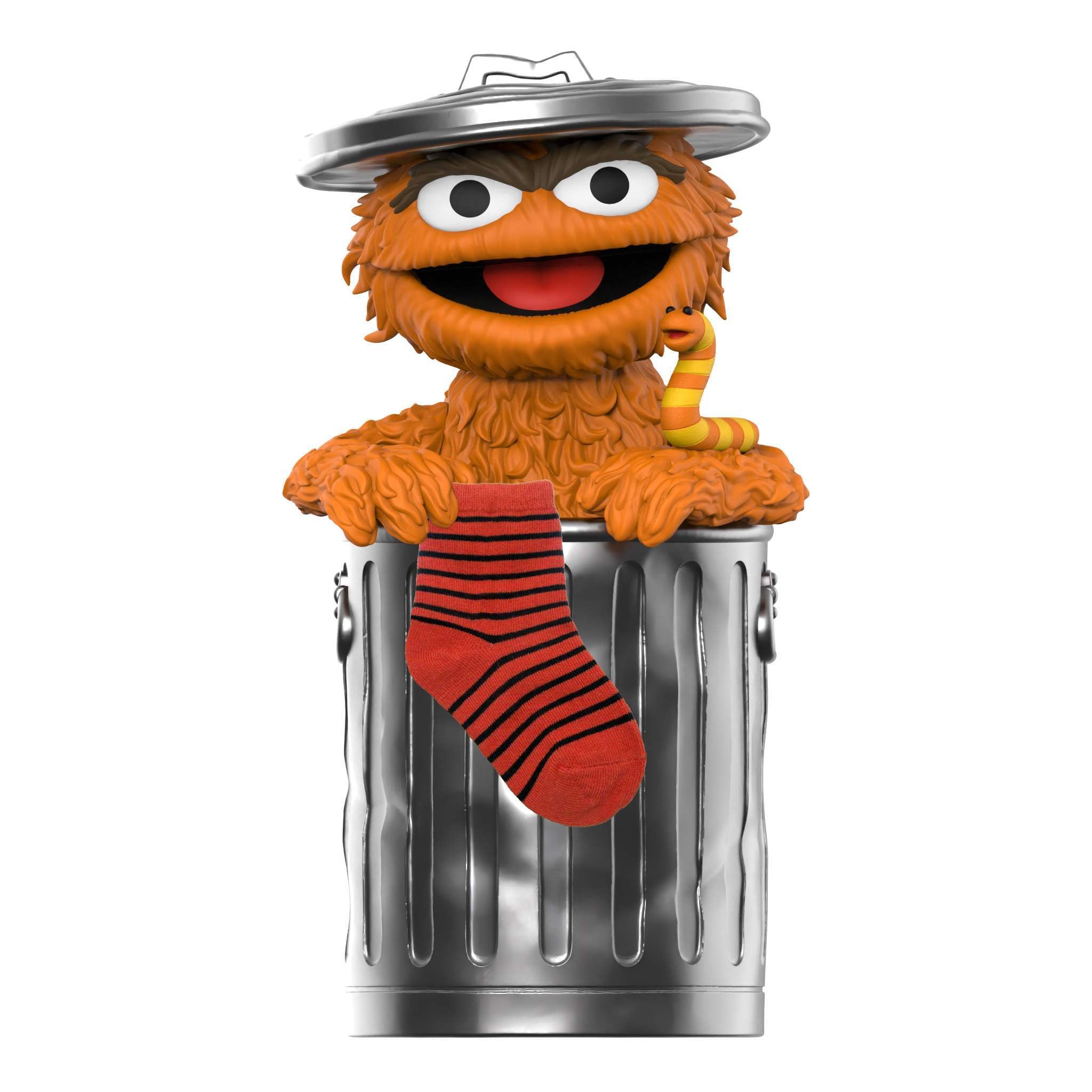 Sesame Street SuperSize Vinyl Oscar The Grouch - Oscar The Grouch (Orange)