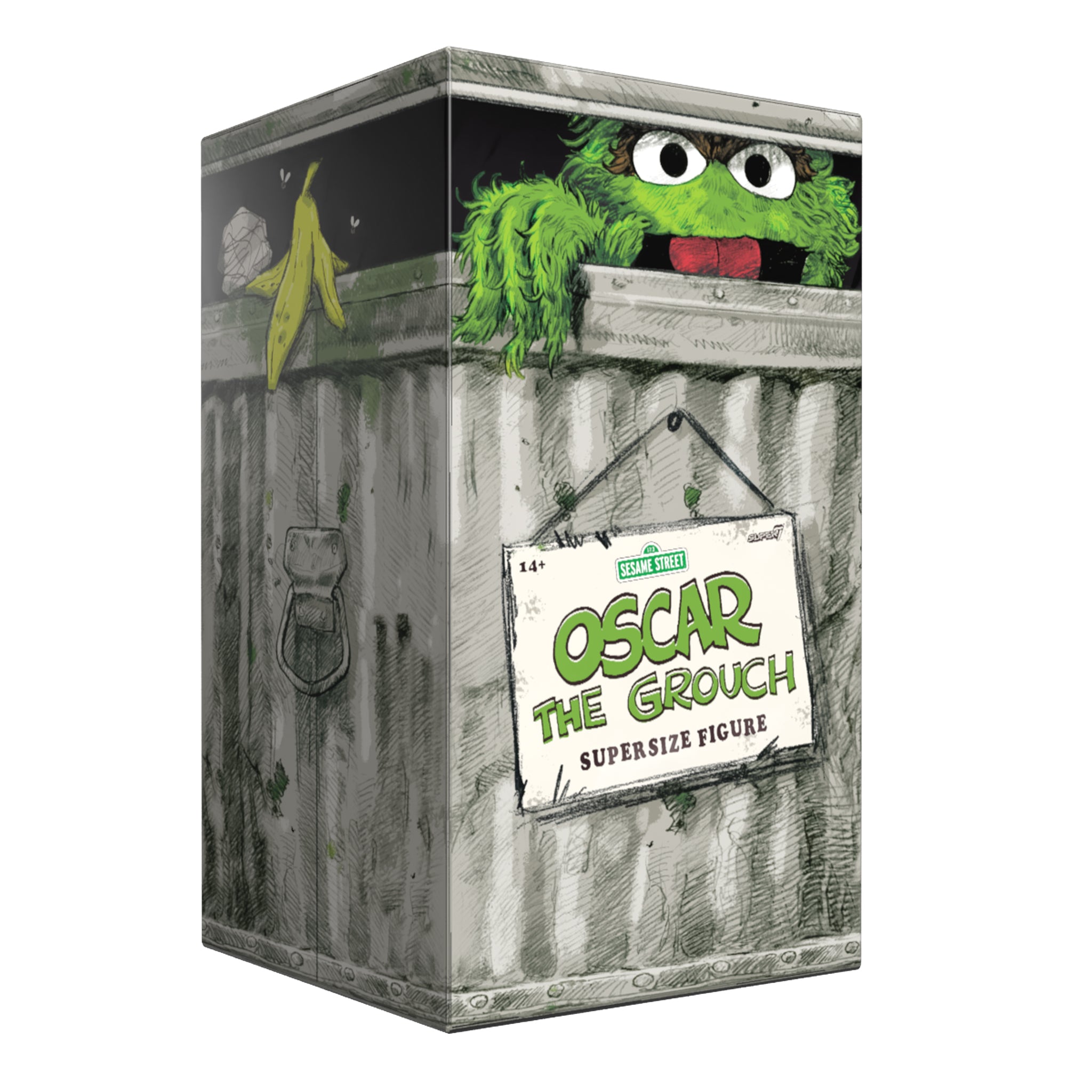 Sesame Street SuperSize Vinyl Oscar The Grouch - Oscar The Grouch