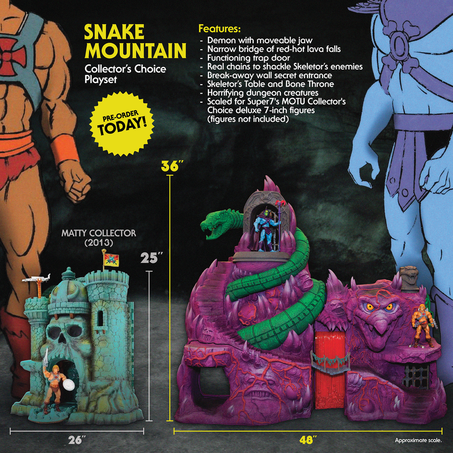 Masters of the Universe Snake Mountain
