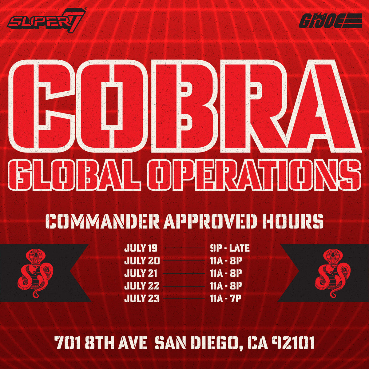 Cobra Global Operations – Super7