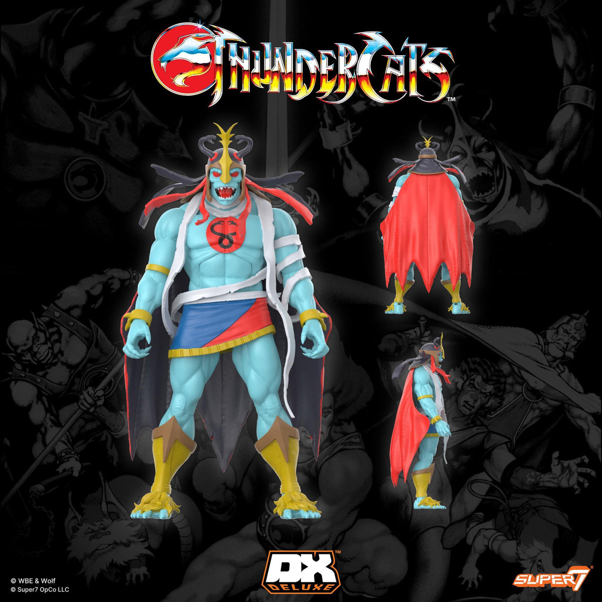 ThunderCats DELUXE Wave 05 - (Vultureman, Panthro & Mumm-Ra (The Ever Living)