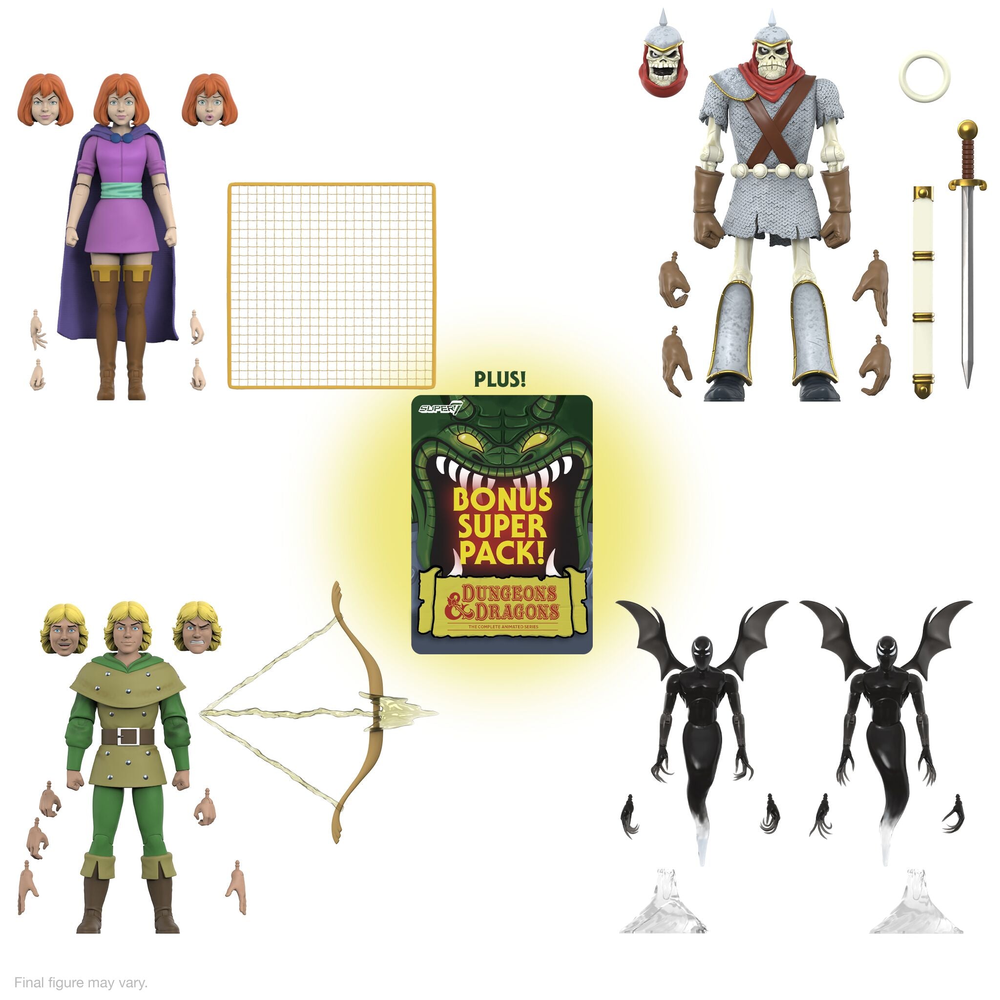 Dungeons and Dragons ULTIMATES! Wave 01 - Set of 5 Figures
