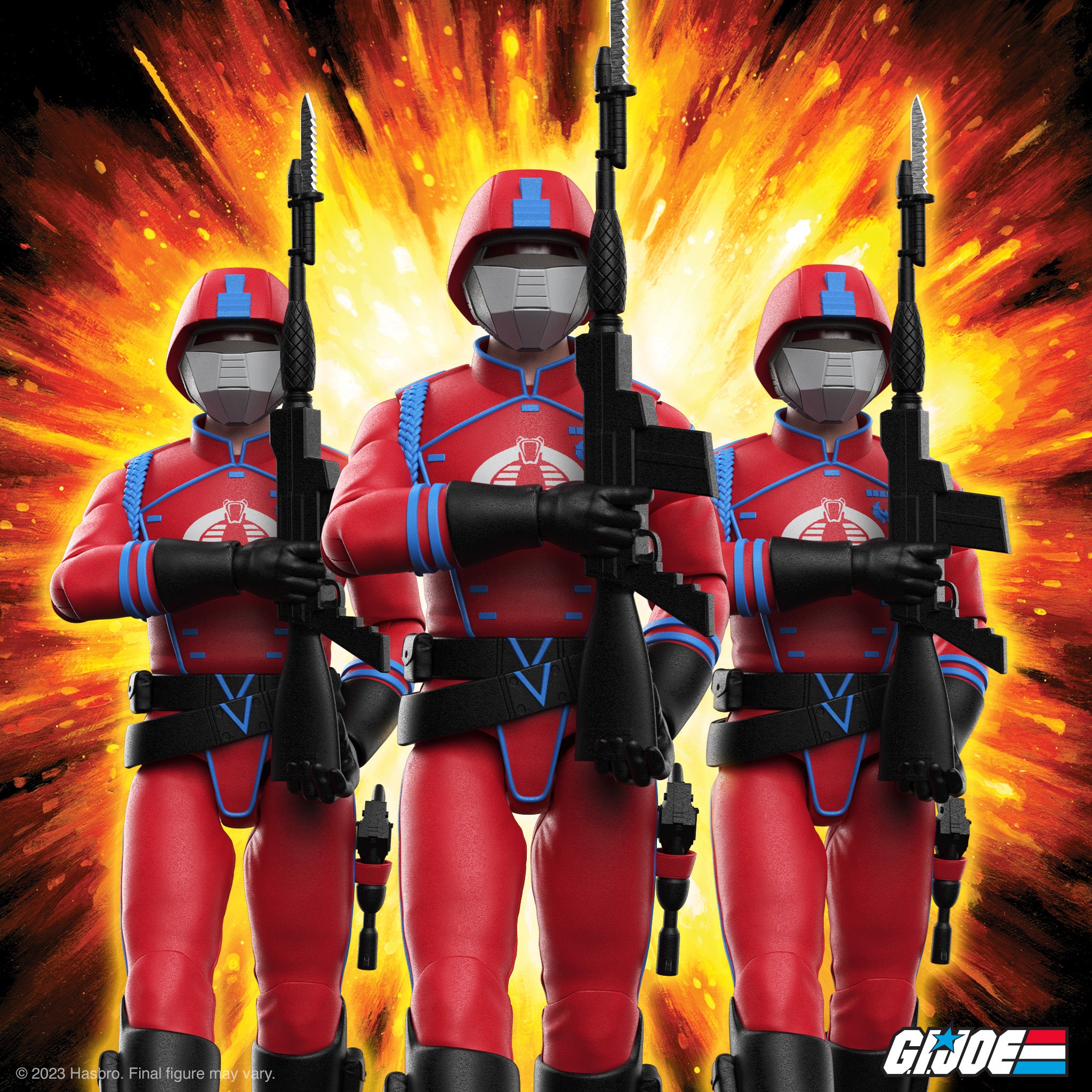 G.I. Joe ULTIMATES! W5 - Cobra Crimson Guard (cartoon accurate)
