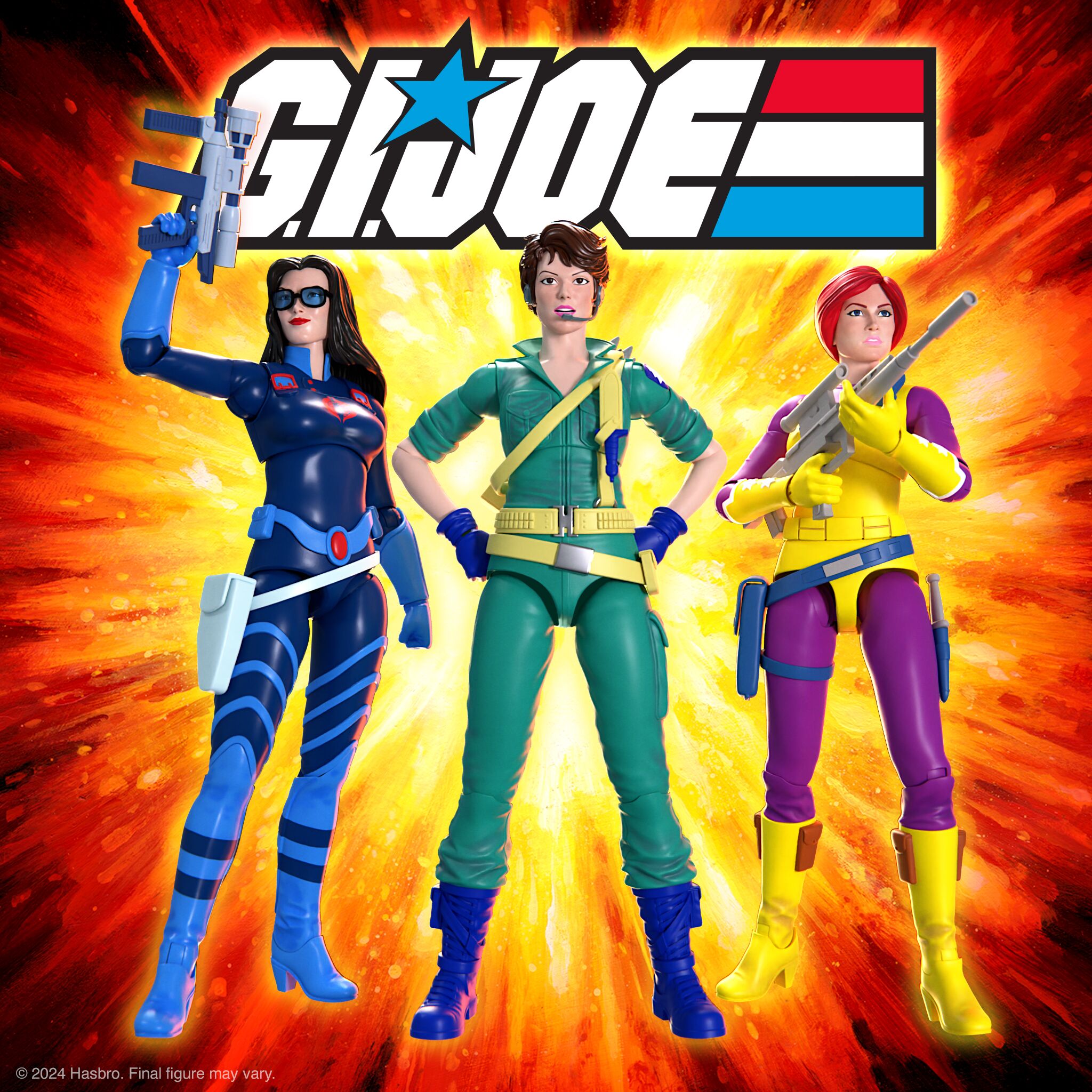 G.I. Joe ULTIMATES! Wave 06 (DIC) - Baroness, Scarlett & Lady Jaye
