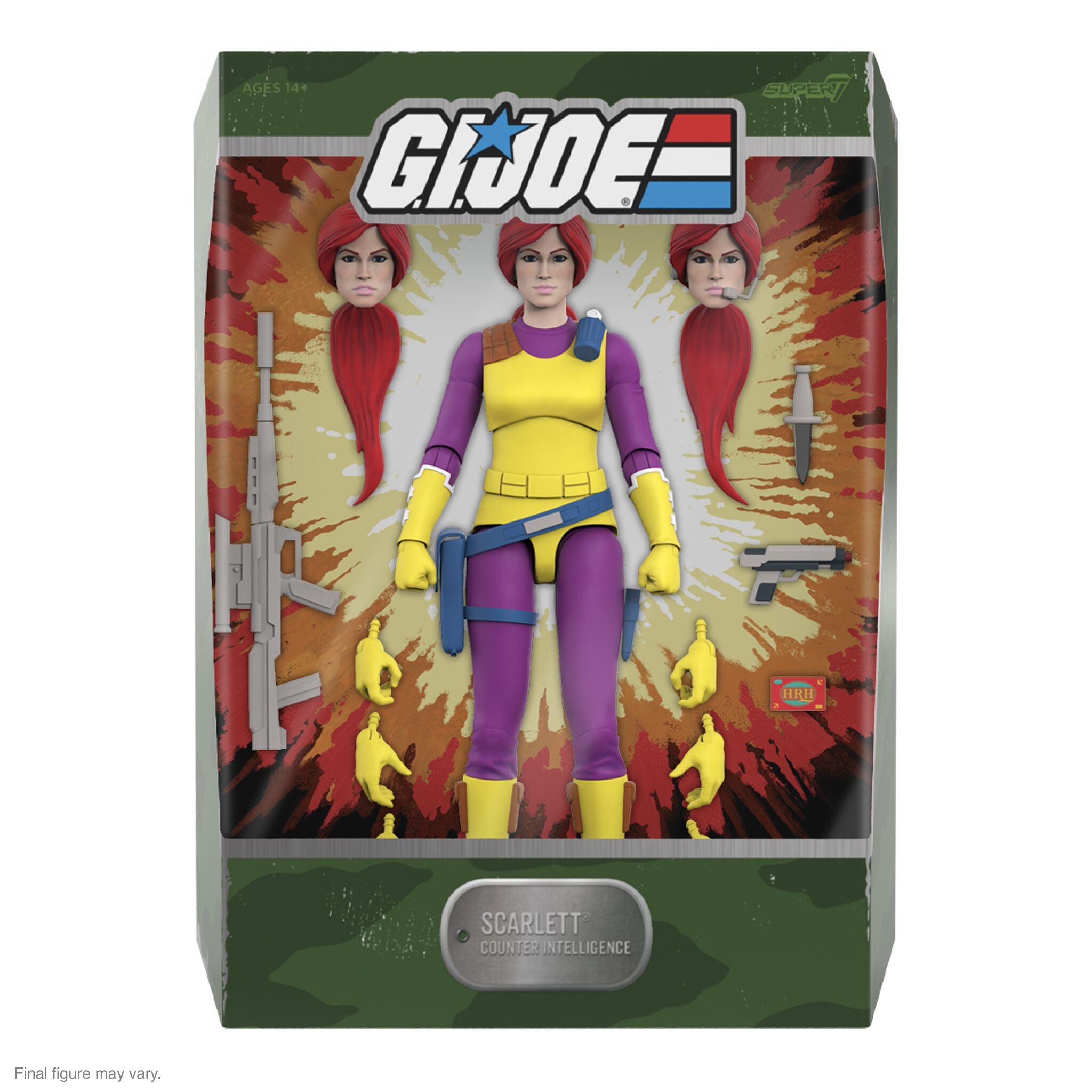 G.I. Joe ULTIMATES! Wave 06 (DIC) - Scarlett (Purple)