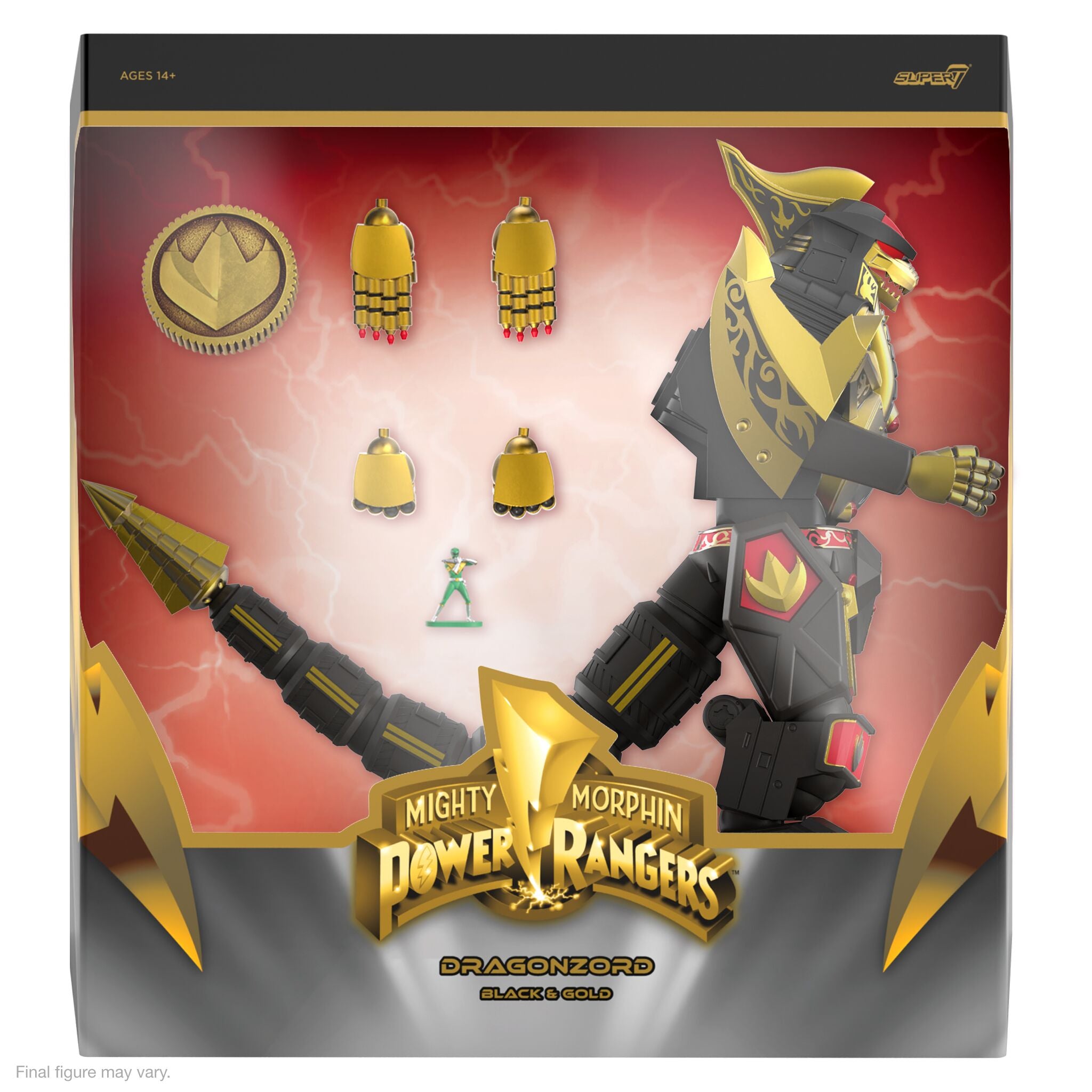 Mighty Morphin Power Rangers Ultimates! - DragonZord (Black & Gold)