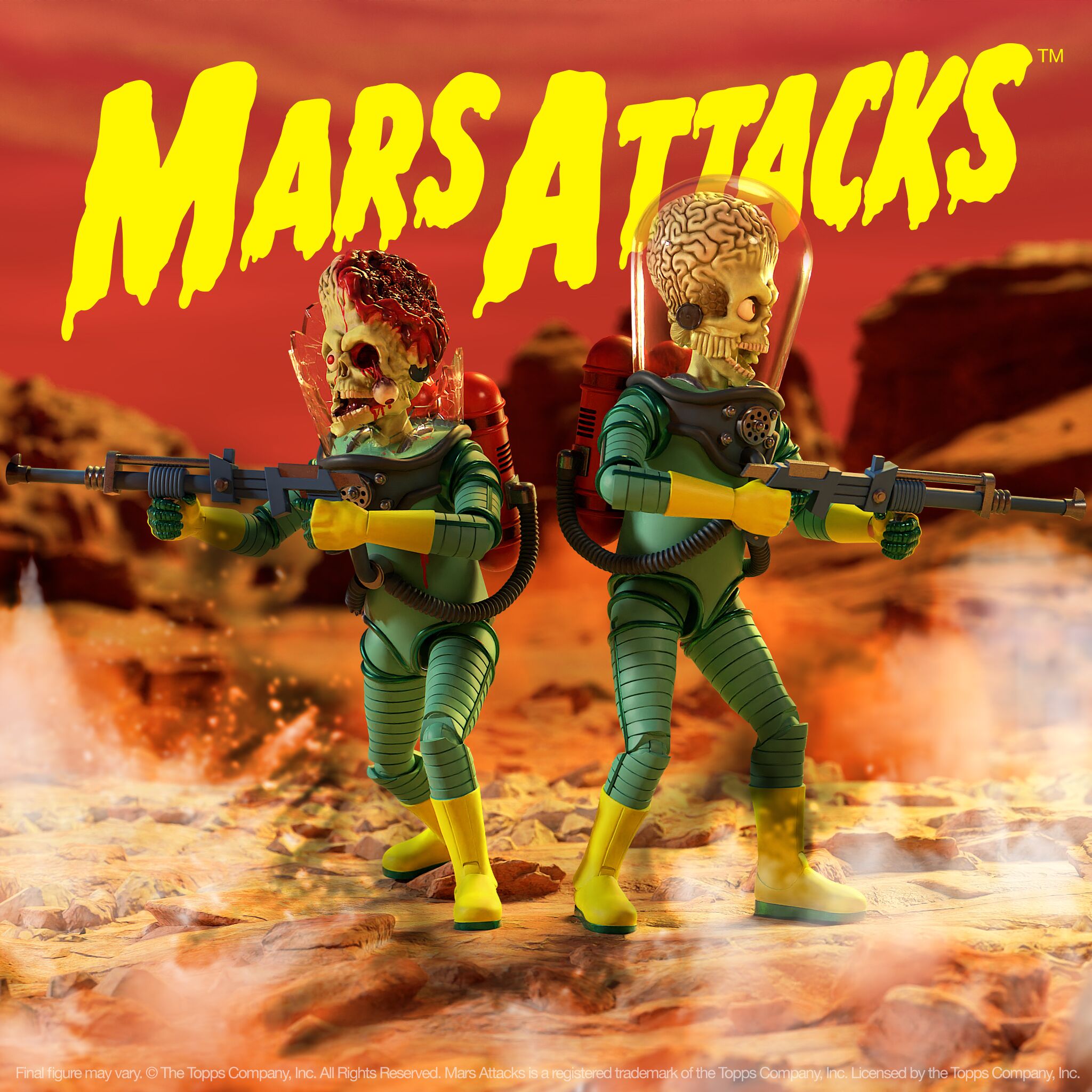 Mars Attacks ULTIMATES! - Invasion Begins & Smashing the Enemy