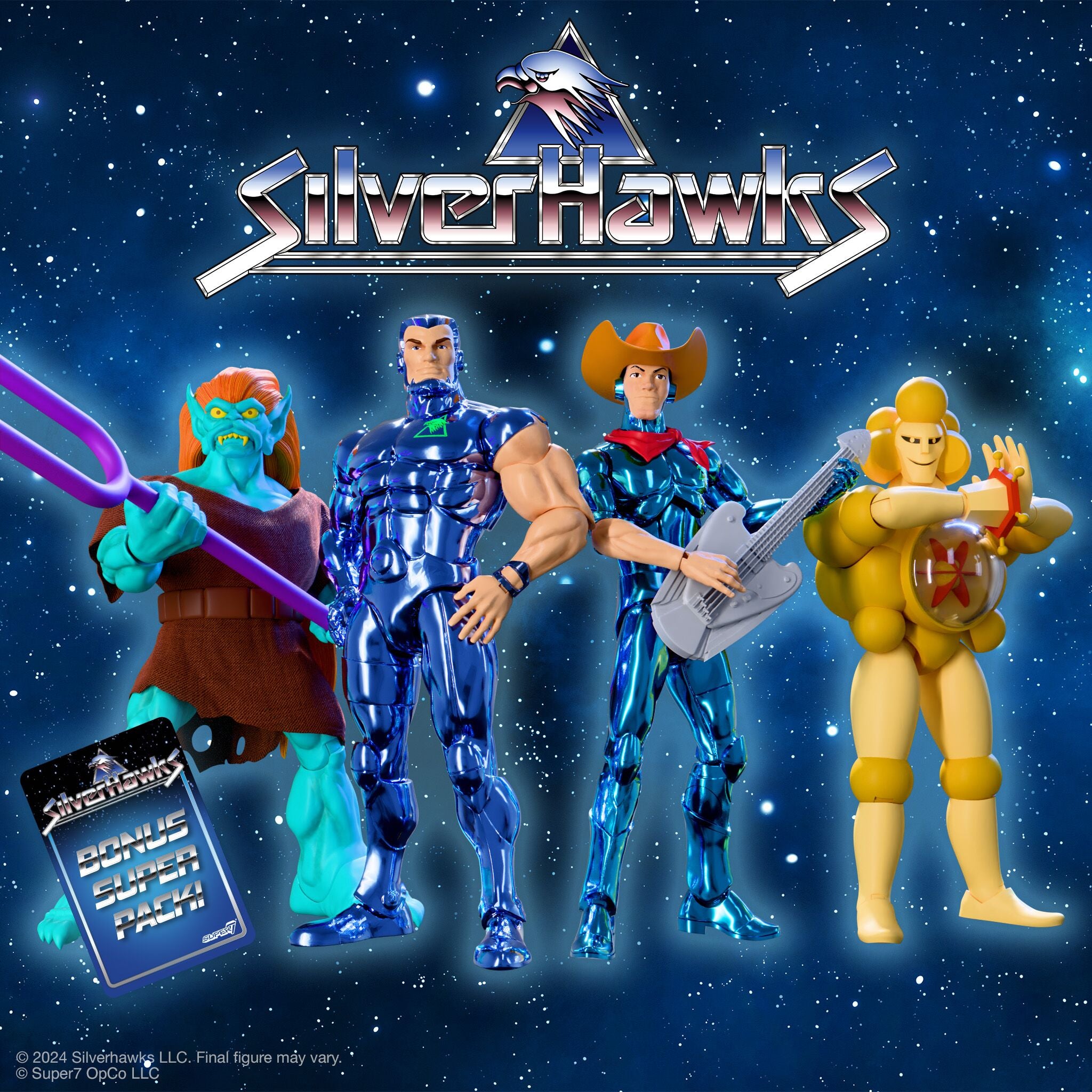 SilverHawks ULTIMATES! Wave 06 - Windhammer (Toy Version)