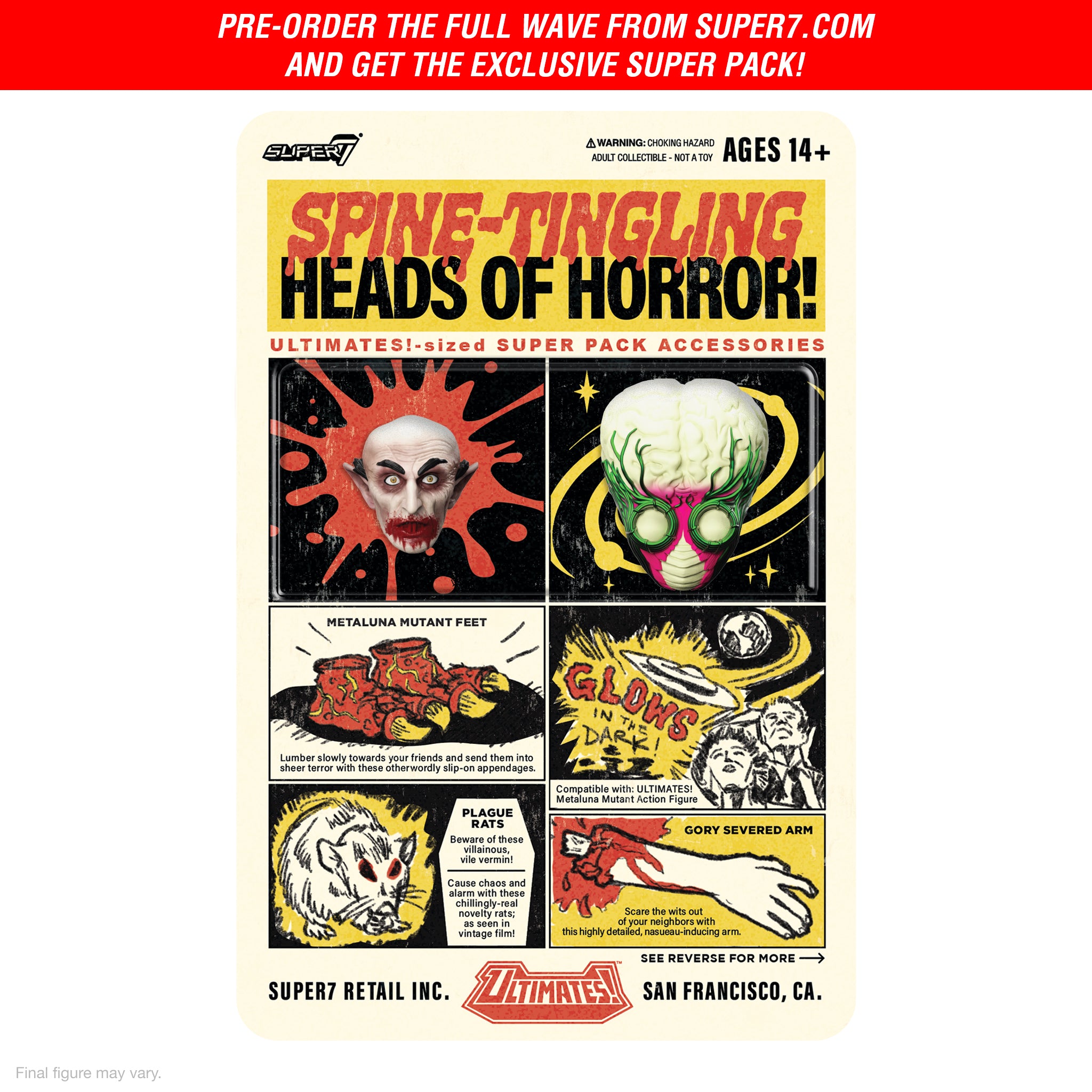 Metaluna Mutant Ultimates! Wave 02 - Metaluna (Glow)