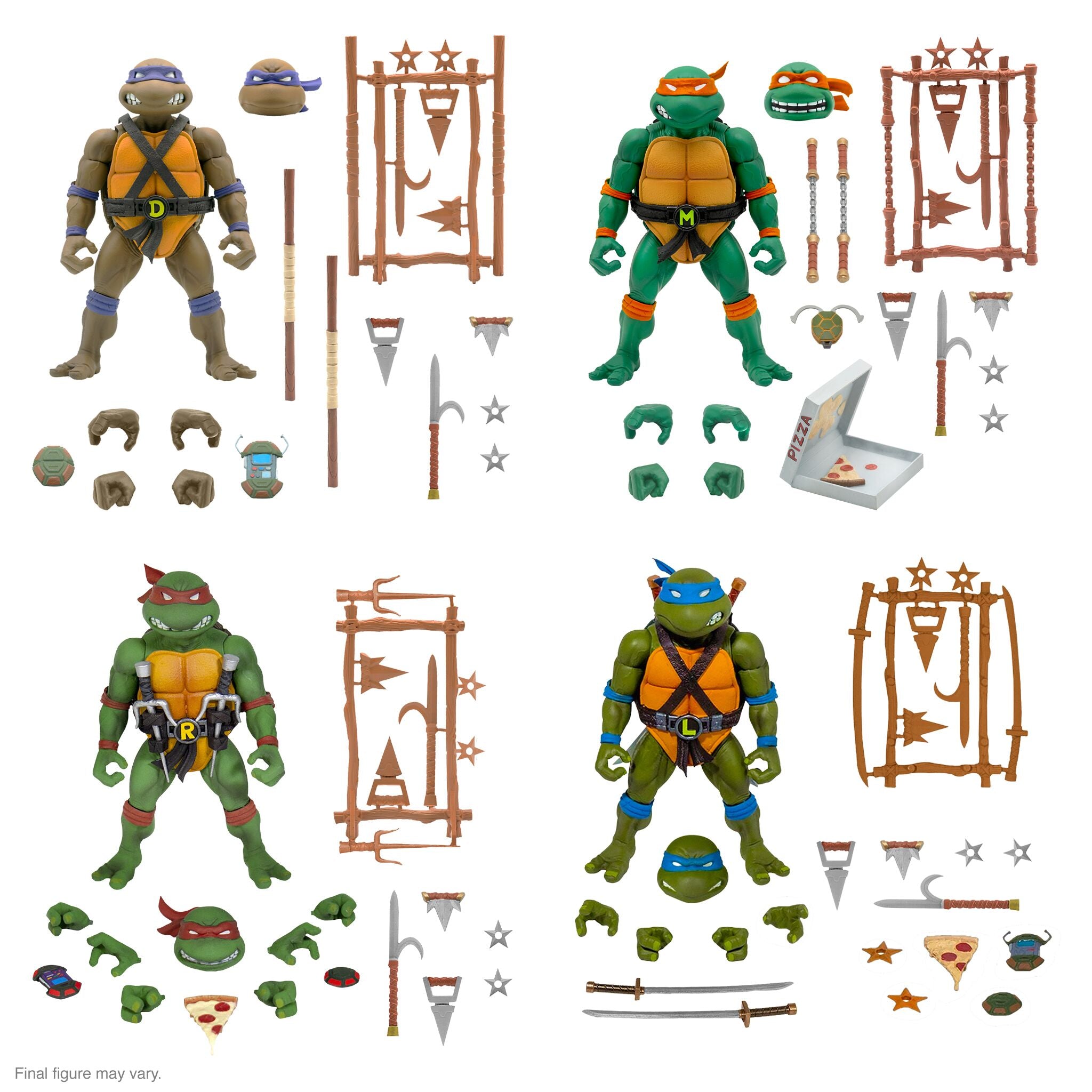 Teenage Mutant Ninja Turtles ULTIMATES! - Raphael, Leonardo, Michelangelo & Donatello