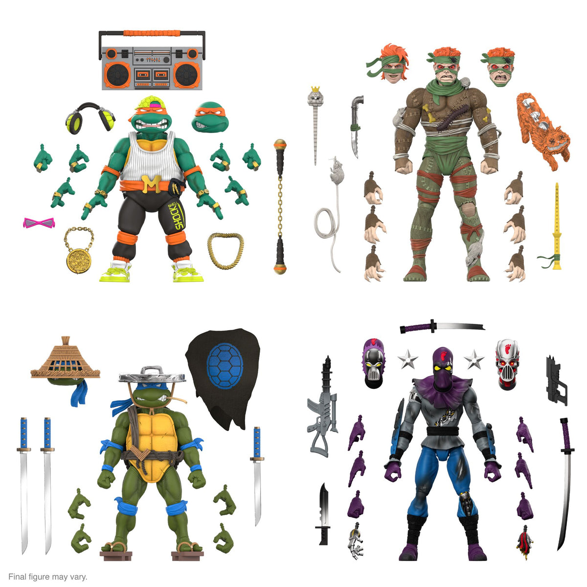 Super7 TMNT ULTIMATES! Wave 6 – Ace Duck – Figurine Neuve Sous Blister